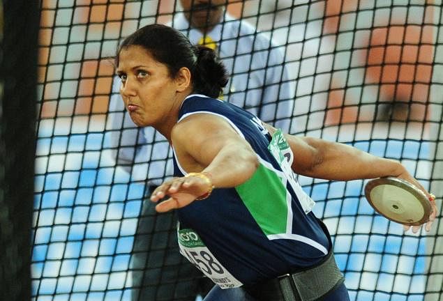Krishna Poonia crosses Olympic qualification A mark with season's best 62.25m