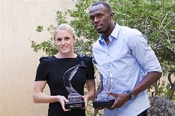 Bolt and Pearson bag the 2011 World Athlete of the Year award