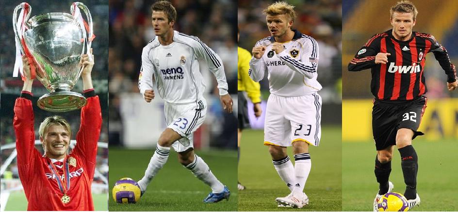 David Beckham's career - Man Utd icon, Real Madrid Galactico, LA Galaxy  star & PSG finale