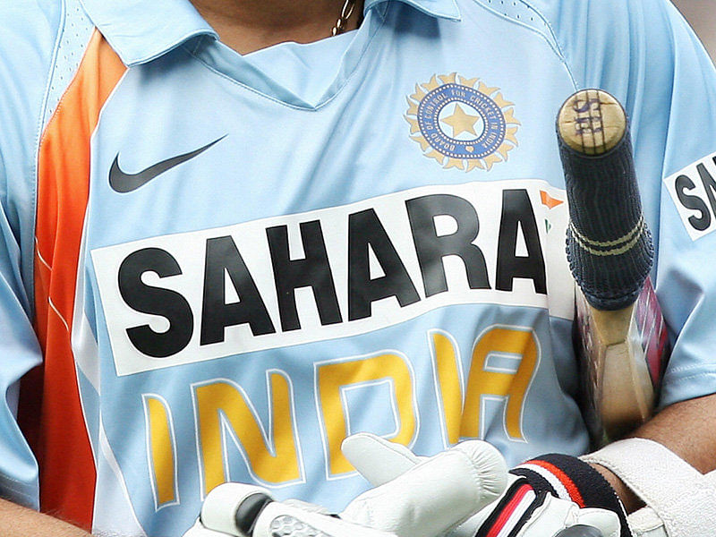 sahara indian cricket team jersey