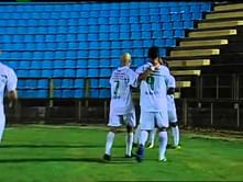 Brilliant back heeled goal in Serie B
