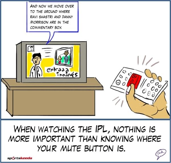 Comic The importance of the mute button