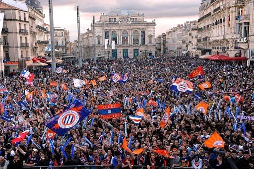 Montpellier on Sunday claimed the first French Ligue 1 title in their history