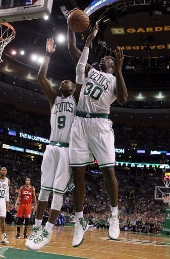 Boston Celtics' Brandon Bass scored a game-high 27 points