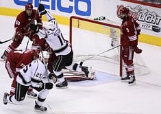 Kings stun Phoenix in OT to reach Stanley Cup final