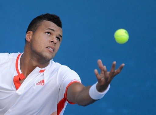 27-year-old Jo-Wilfried Tsonga says he has never been totally comfortable on clay