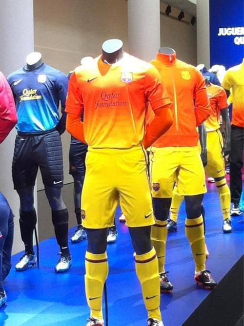 The ‘lovely’ new Barca away kit