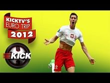 How over 100,000 Polish fans celebrated Poland's goal