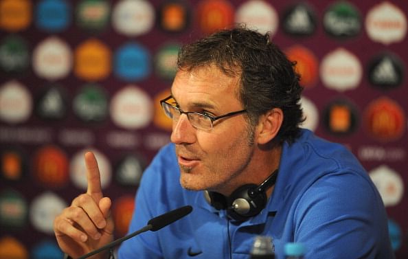 France Training and Press Conference - Group D: UEFA EURO 2012