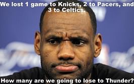 Why is LeBron worried about the NBA Finals?