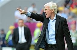 Euro 2012: Coach Olsen laments 'unlucky' Danes
