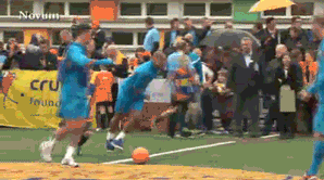 Nigel De Jong Fouls a 5 Year Old We all know when De Jong goes sliding in people should...