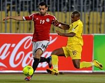 Ghana players arrive for Egypt WC play-off