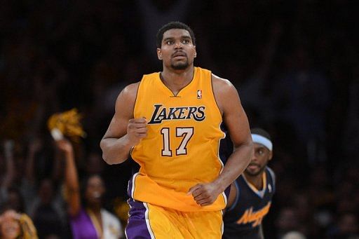 Andrew Bynum averaged 18.7 points and 11.8 rebounds while making 1.9 blocks per game