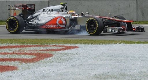 Lewis Hamilton set the pace for McLaren