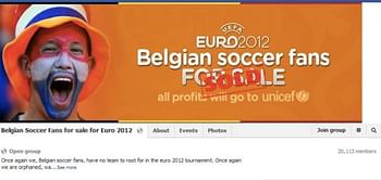 Belgian Euro 2012 fans 'bought' at auction - by the Dutch