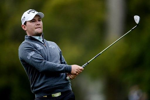 Branden Grace of South Africa