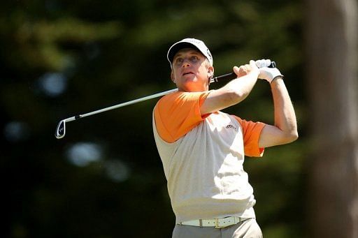 David Toms, who won the 2001 USPGA Championship, during the second round of the 112th US Open