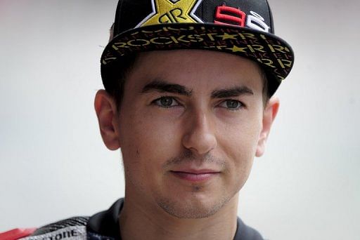 Jorge Lorenzo won his third race of the year in Spain this month