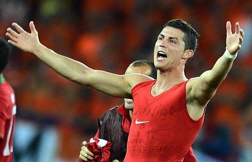 Doting dad Ronaldo hails Portuguese achievement