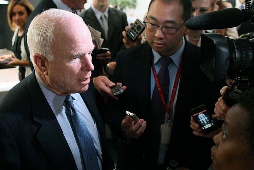 Senator John McCain, a Republican from Arizona, boxed when he attended the US Naval Academy