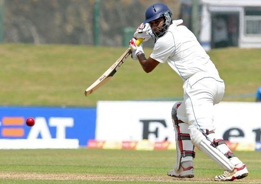 Tharanga Paranavitana helped Sri Lanka pt on 63 for the first wicket