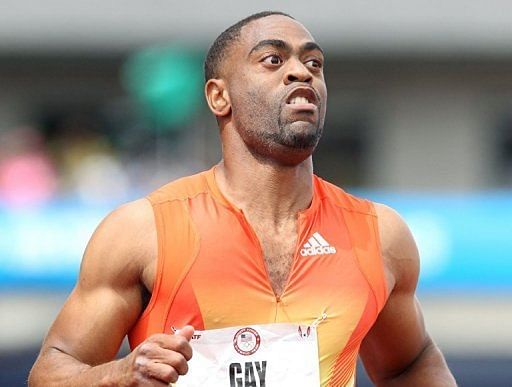 Tyson Gay underwent hip surgery last year and missed nearly all of the past 12 months