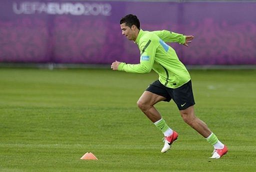 Portuguese forward Cristiano Ronaldo