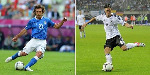 Pirlo says Germany afraid of Italy