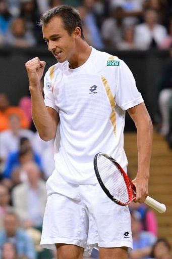 Czech Republic&#039;s Lukas Rosol