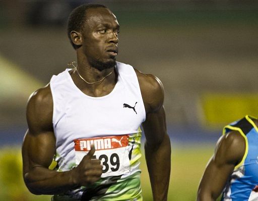 Jamaica&#039;s Usain Bolt is the current Olympic champion and world record holder in the 100m