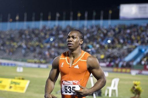 Yohan Blake on Friday became the fourth-fastest man ever in 100m as he ran a personal best in 9.75sec