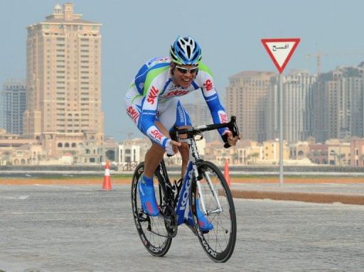 Tom Veelers started first from the 198-strong peloton in the prologue time trial