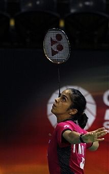 Saina brightens up dismal day for India
