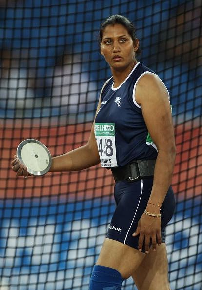 Krishna Poonia crosses the 63m barrier