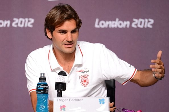 2012 London Olympics: Roger Federer Press Conference