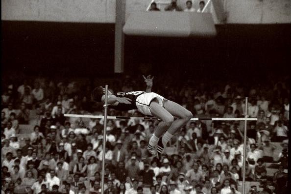 65 Dick Fosbury USA high jump