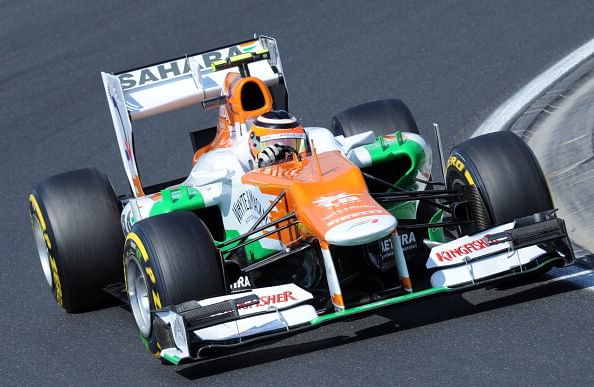 Force India fail to score points in Korea