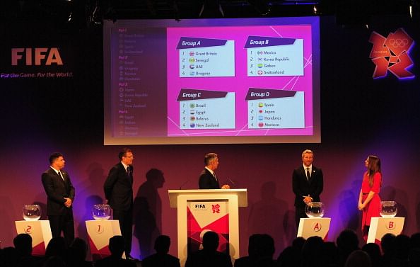 Official Draw for the London 2012 Olympic Football Tournament