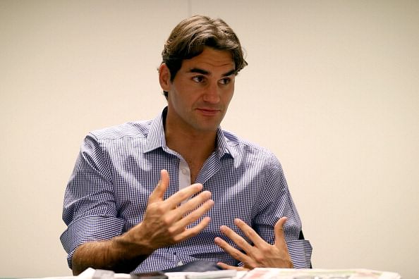 Roger Federer - Wimbledon Photo Call