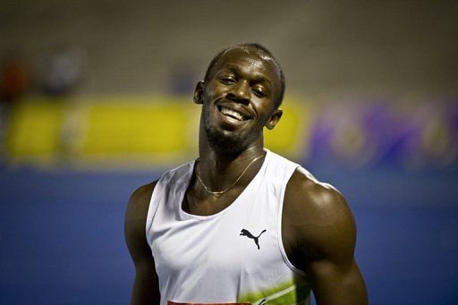 Usain Bolt, who took his semi-final race in 20.26, was the fourth fastest qualifier