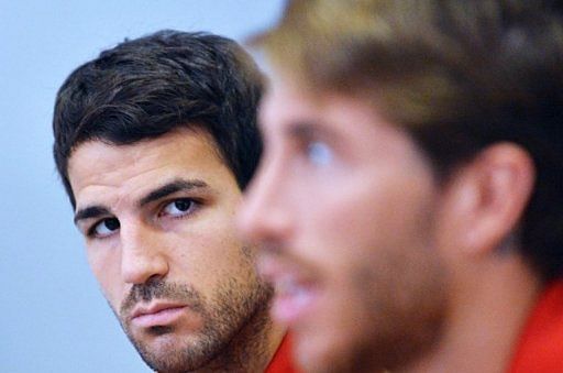 Fabregas starts for Spain, Abate back for Italy