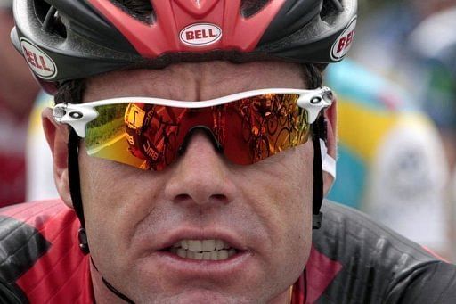 Evans (pictured) started Friday&#039;s sixth stage 17 seconds behind overall leader Fabian Cancellara
