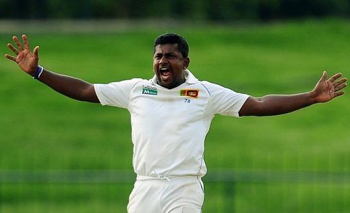 Left-arm spinner Rangana Herath chipped in with three wickets