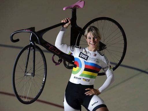 German track cyclist Kristina Vogel