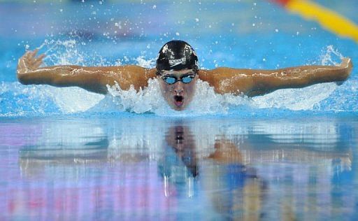 Ryan Lochte competes at the FINA World Championships in Shanghai in July 2011