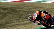 Spain's Dani Pedrosa rides his Honda