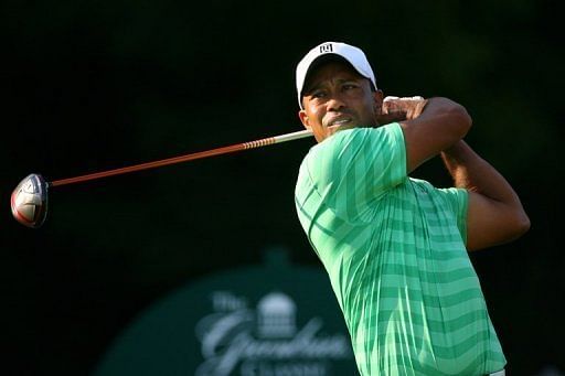 Woods will tee off in round one of the Open with Rose and Garcia at 9:42 on Thursday morning