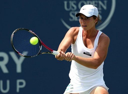 Varvara Lepchenko, pictured, will join Venus and Serena Williams, and Christina McHale in London