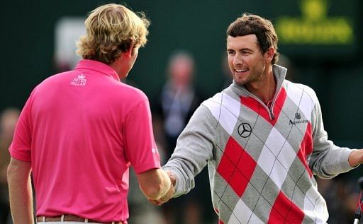 Adam Scott is set to win the Open six days after his 32nd birthday